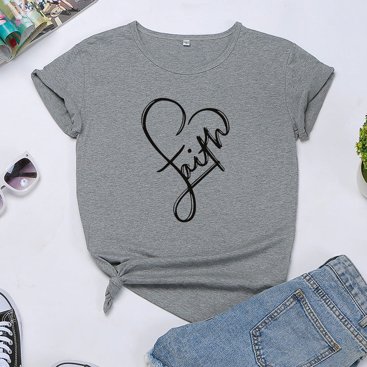 Faith Monogrammed T-shirt