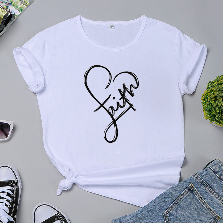 Faith Monogrammed T-shirt